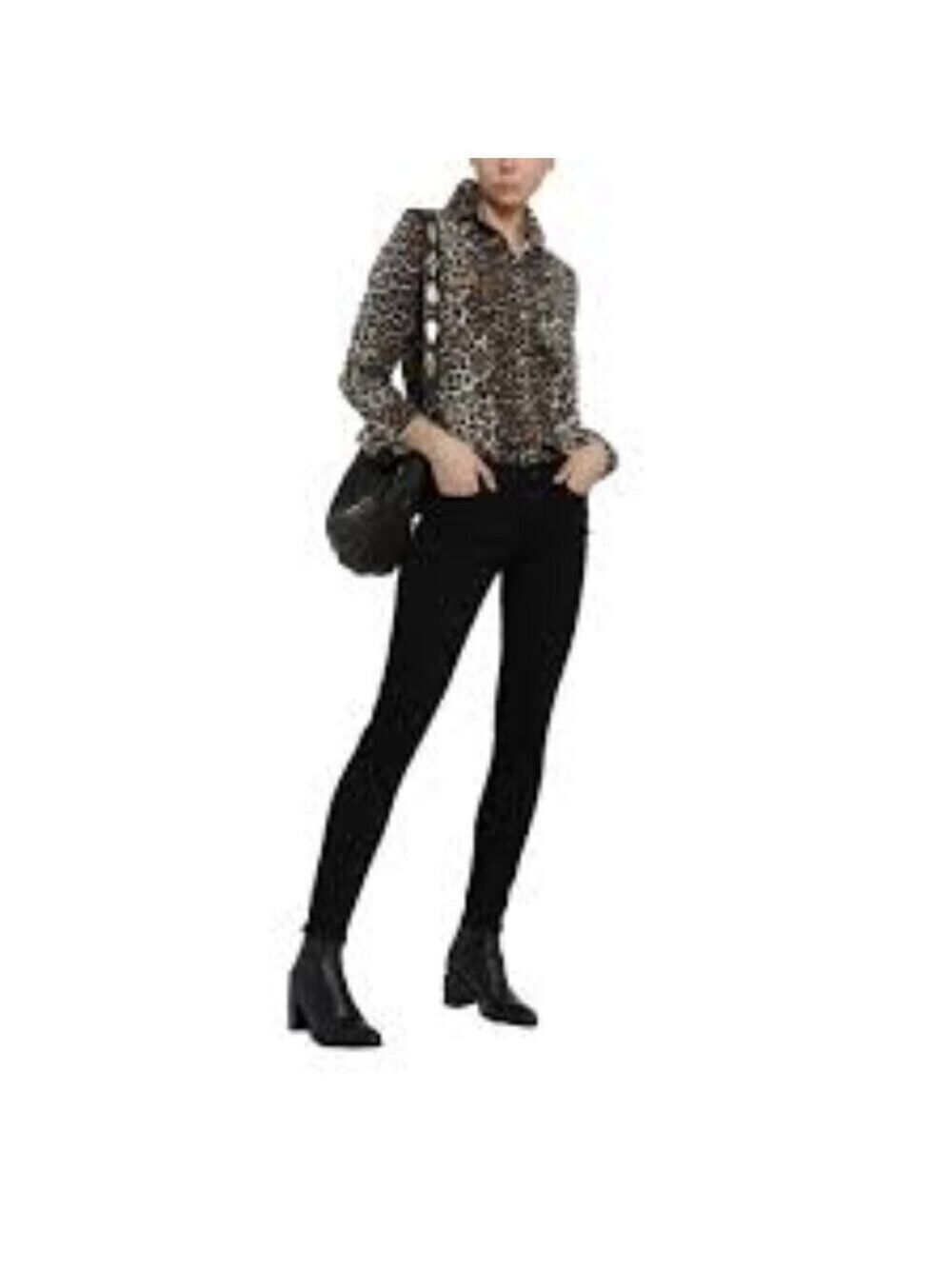 PAIGE Verdugo Ultra Skinny Black Jeans Size 27